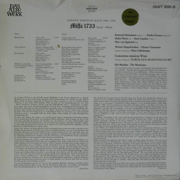 Johann Sebastian Bach • Concentus Musicus Wien-1