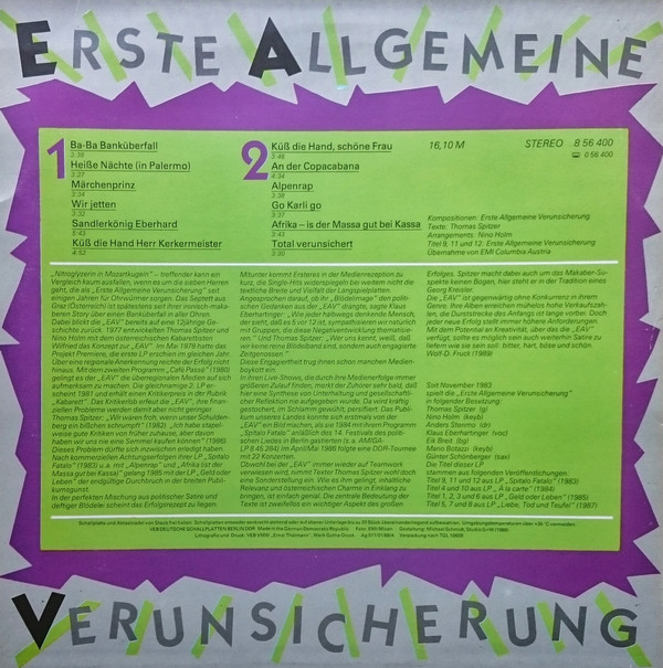 EAV (Erste Allgemeine Verunsicherung)-1