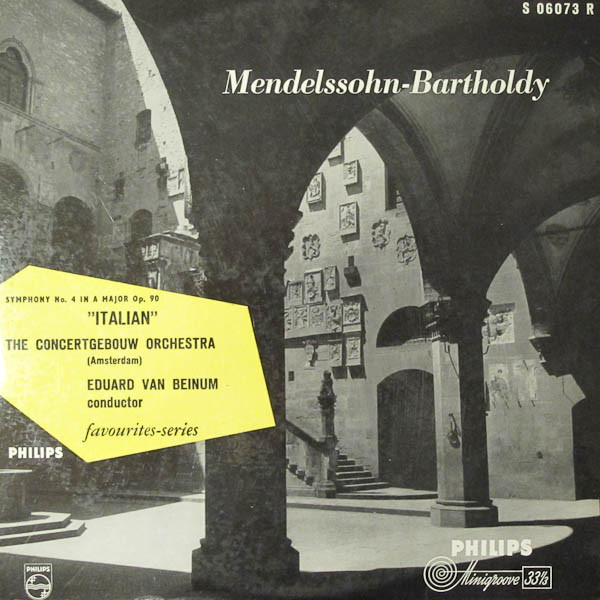 Felix Mendelssohn-Bartholdy - Concertgebouworkest, Eduard Van Beinum-0