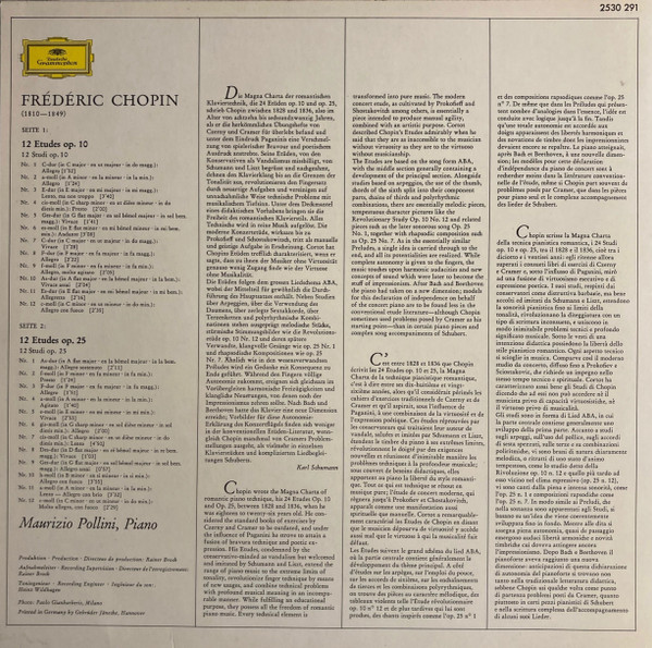 Frédéric Chopin, Maurizio Pollini-1