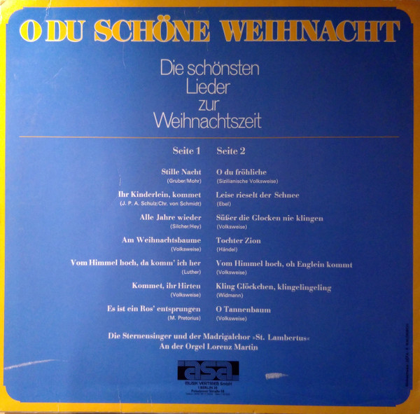 Die Sternensinger, Der Chor St. Lambertus, Lorenz Martin-1