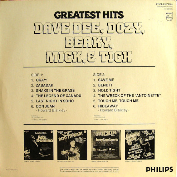 Dave Dee, Dozy, Beaky, Mick & Tich-1