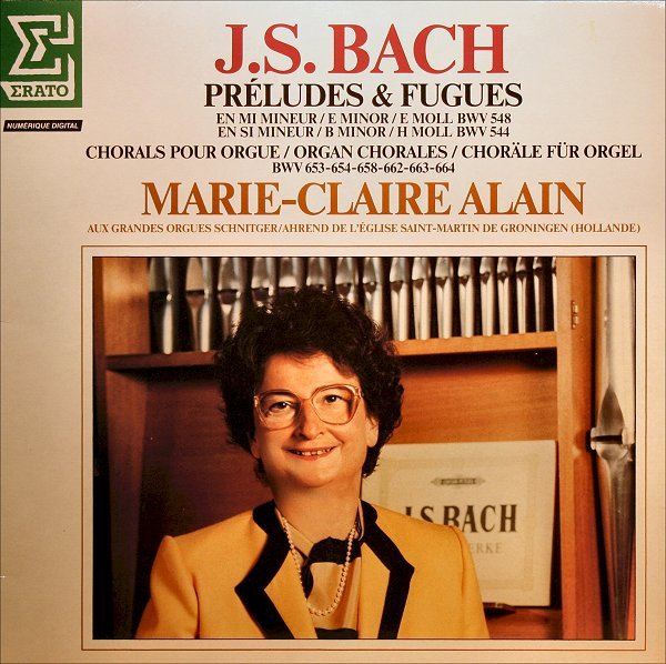 Johann Sebastian Bach - Marie-Claire Alain-0