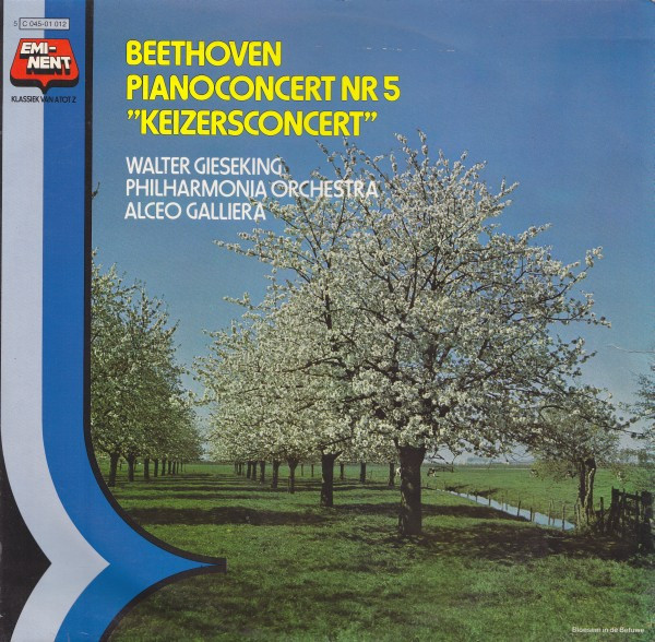 Ludwig van Beethoven - Walter Gieseking, Philharmonia Orchestra, Alceo Galliera-0