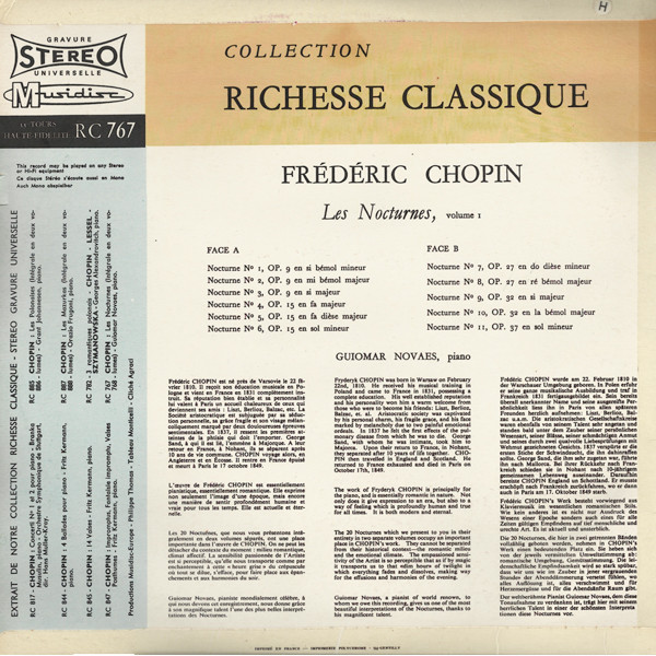 Frédéric Chopin, Guiomar Novaes-1
