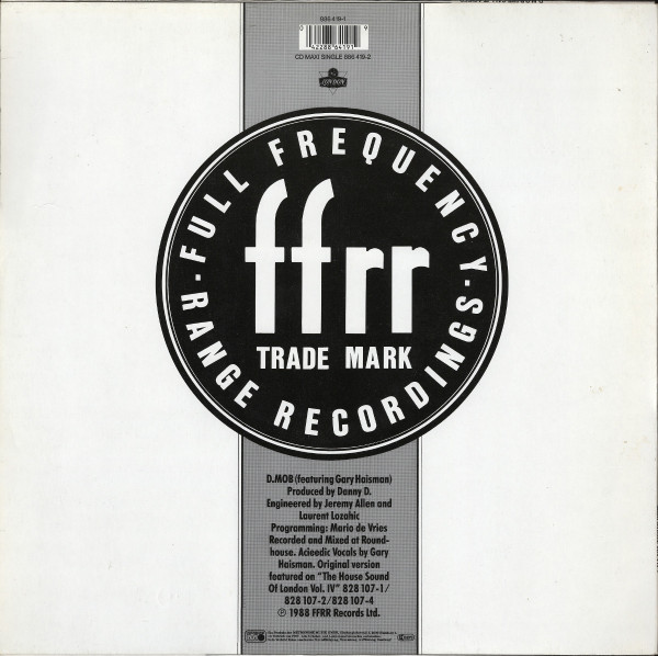 D Mob Featuring Gary Haisman-1