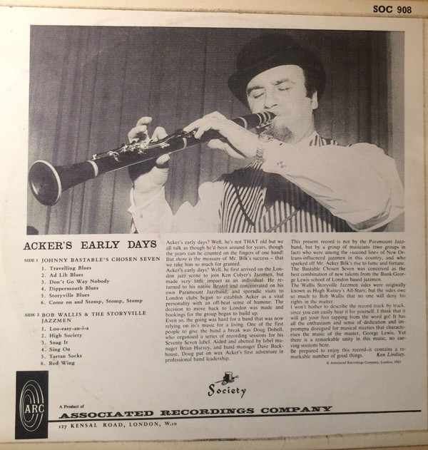 Acker Bilk With Johnny Bastable's Chosen Seven / BOb Wallis And His Storyville Jazzmen-1