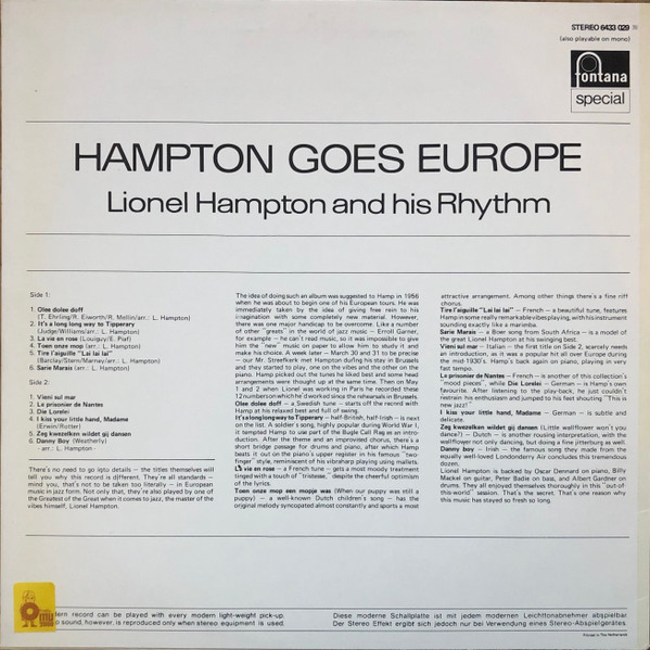 Lionel Hampton And His Rhythm-1