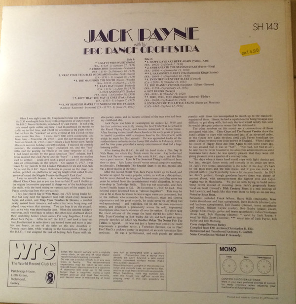 Jack Payne With His The BBC Dance Orchestra-1