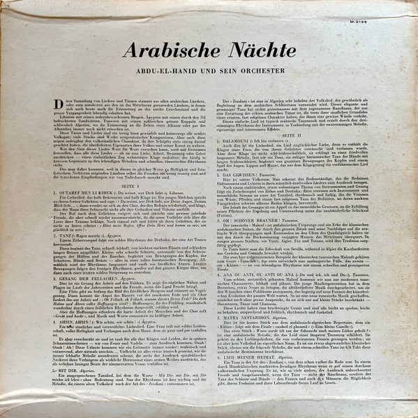 Abdu-El-Hanid And His Orchestra-1