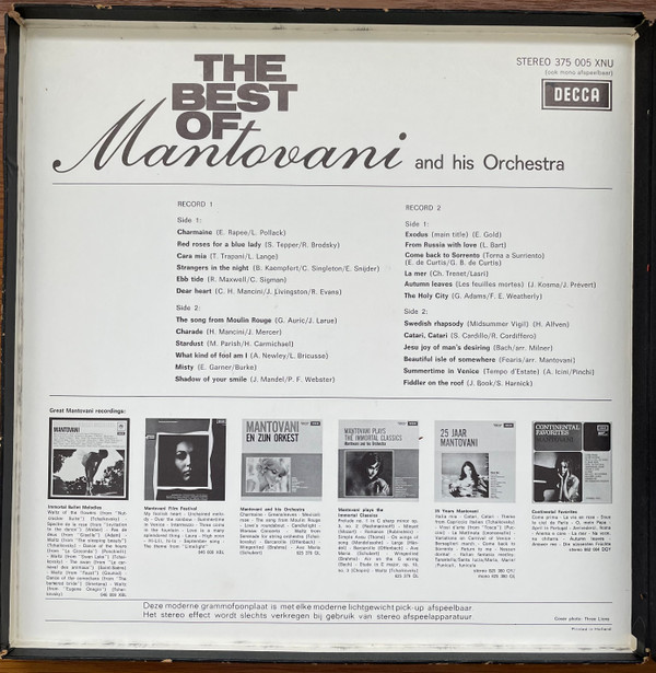 Mantovani And His Orchestra-1
