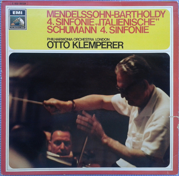 Felix Mendelssohn-Bartholdy - Robert Schumann - Otto Klemperer, Philharmonia Orchestra-0