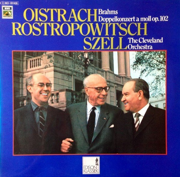 Johannes Brahms - David Oistrach, Mstislav Rostropovich, George Szell, The Cleveland Orchestra-0