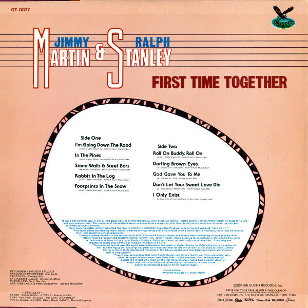 Jimmy Martin And Ralph Stanley-1