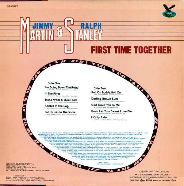 Jimmy Martin And Ralph Stanley-1
