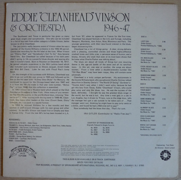 Eddie Vinson And His Orchestra-1