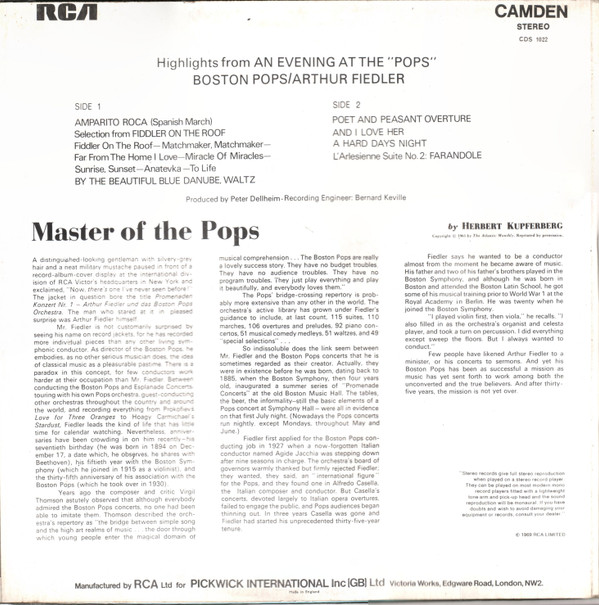 Boston Pops Orchestra / Arthur Fiedler-1