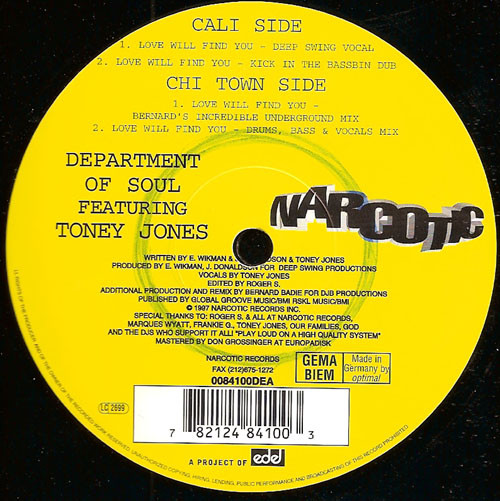 Department Of Soul Featuring Toney Jones-0
