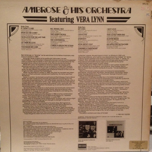 Ambrose & His Orchestra Featuring Vera Lynn-1