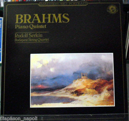 Johannes Brahms - Rudolf Serkin, Budapest String Quartet-0
