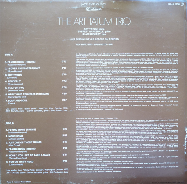 Art Tatum Trio-1