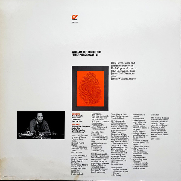Billy Pierce Quartet-1