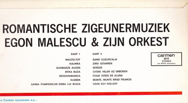 Egon Malescu & Zijn Orkest-1