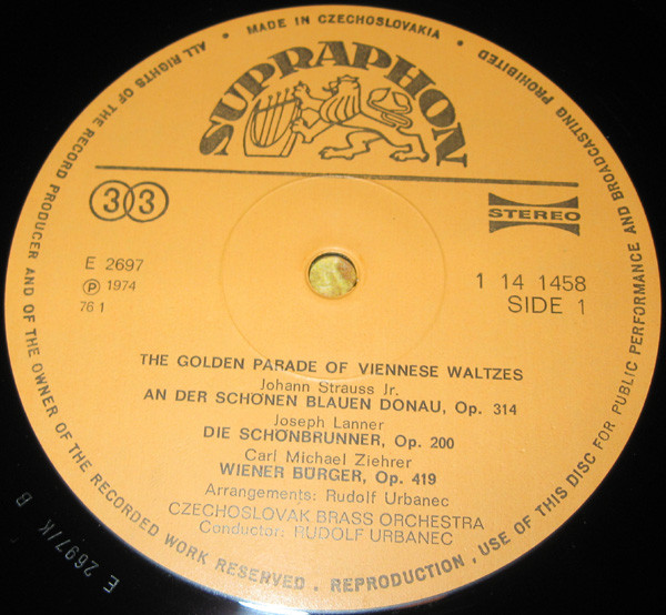 Czechoslovak Brass Orchestra, Rudolf Urbanec-1