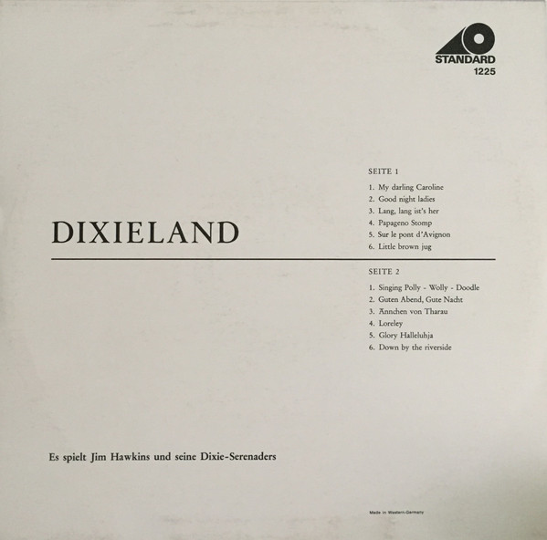 Jim Hawkins (3) und seine Dixie-Serenaders-1