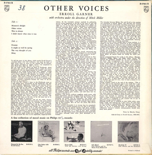 Erroll Garner With Mitch Miller & His Orchestra-1