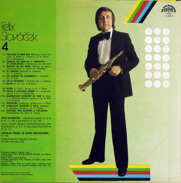Felix Slováček A Orchestra Ladislav Štaidl-1