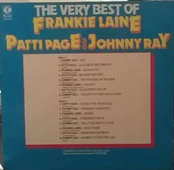 Frankie Laine, Patti Page And Johnnie Ray-1