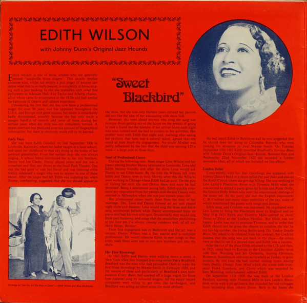 Edith Wilson With Johnny Dunn's Original Jazz Hounds-1