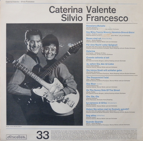 Caterina Valente - Silvio Francesco-1