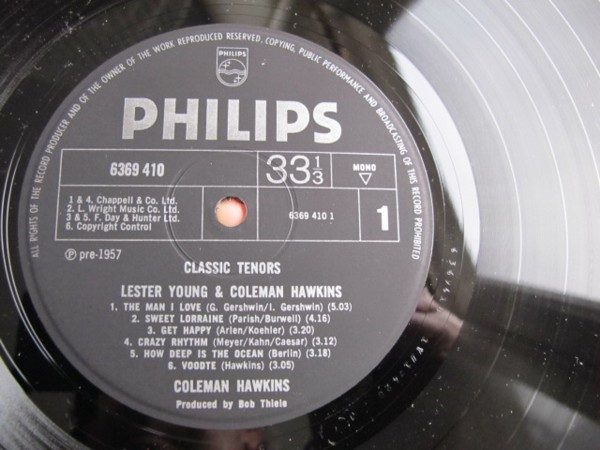 Lester Young & Coleman Hawkins-1