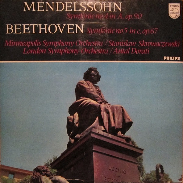Felix Mendelssohn-Bartholdy / Ludwig van Beethoven, Minneapolis Symphony Orchestra, Stanislaw Skrowaczewski, London Symphony Orchestra, Antal Dorati-0