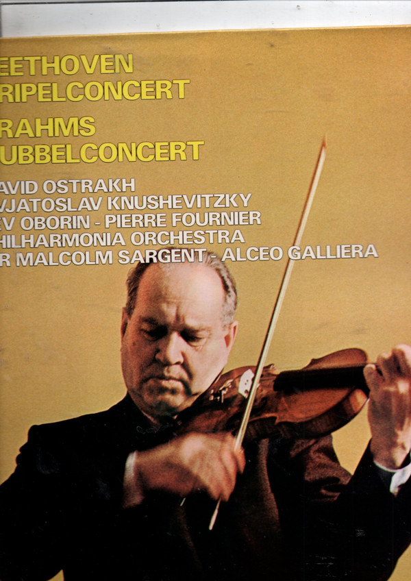 David Oistrach, Sviatoslav Knushevitsky, Lev Oborin, Pierre Fournier, Alceo Galliera, Sir Malcolm Sargent, Philharmonia Orchestra-0