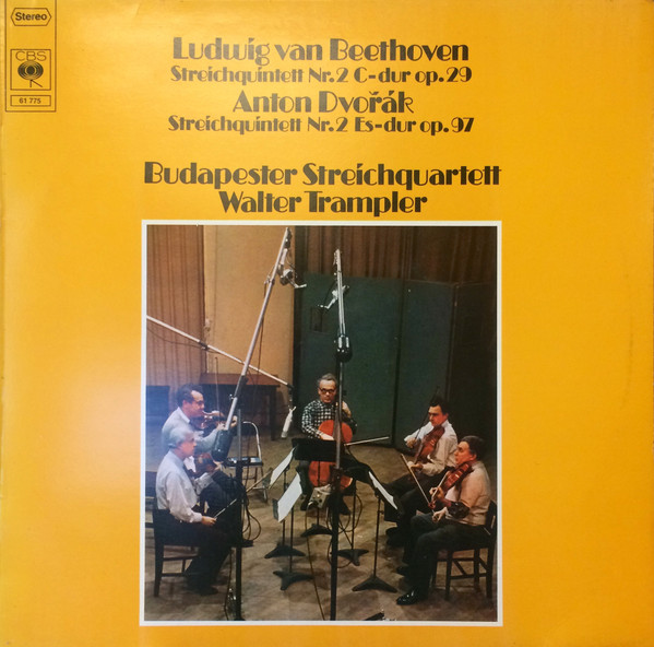 Ludwig van Beethoven, Antonín Dvořák, Walter Trampler, Budapest String Quartet-0