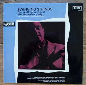 Django Reinhardt And Stéphane Grappelli With Quintette Du Hot Club De France-0