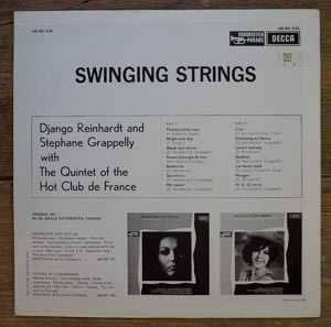 Django Reinhardt And Stéphane Grappelli With Quintette Du Hot Club De France-1