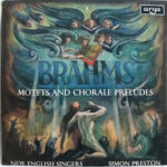 Johannes Brahms - New English Singers, Simon Preston-0