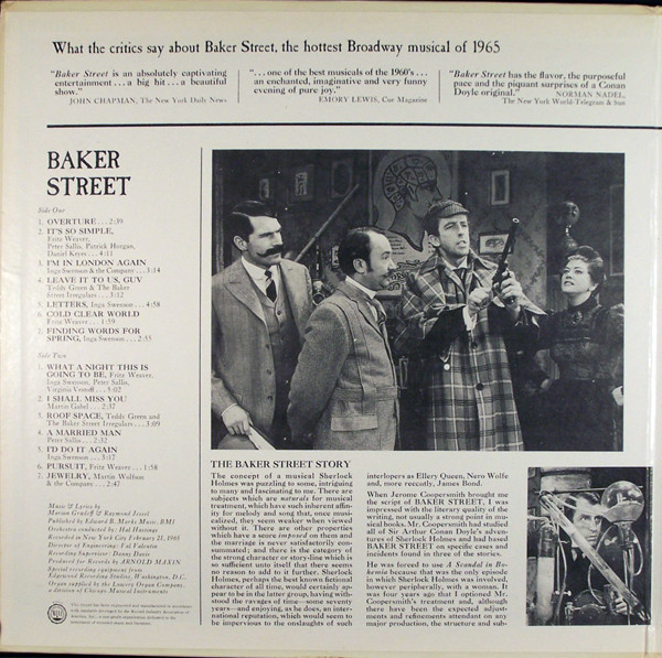 Marian Grudeff, Raymond Jessel - Fritz Weaver, Inga Swenson, Martin Gabel-1