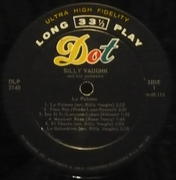 Billy Vaughn And His Orchestra-0