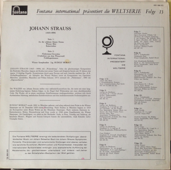 Johann Strauss Jr., Wiener Symphoniker, Rudolf Moralt-1
