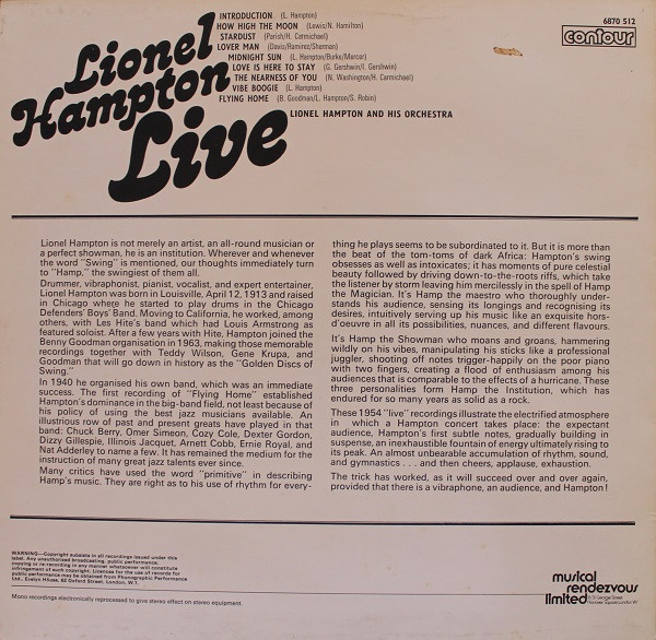 Lionel Hampton And His Orchestra-1