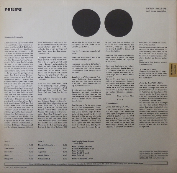 Klaus Doldinger Quartett + Attila Zoller-1