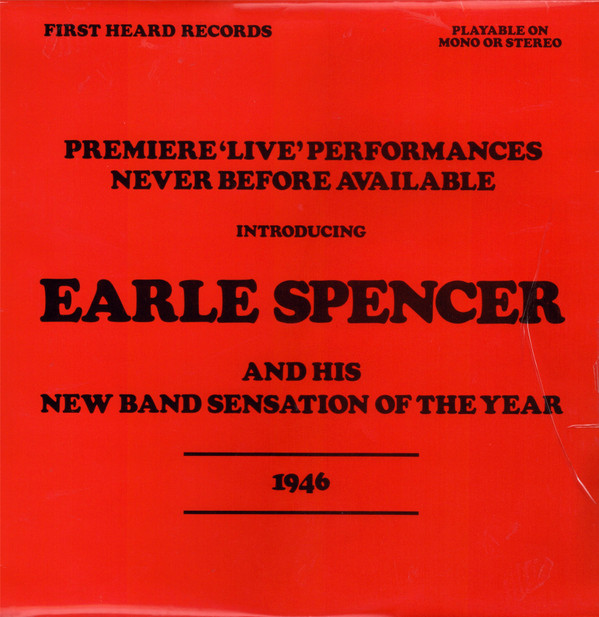 Earle Spencer And His New Band Sensation Of The Year-0