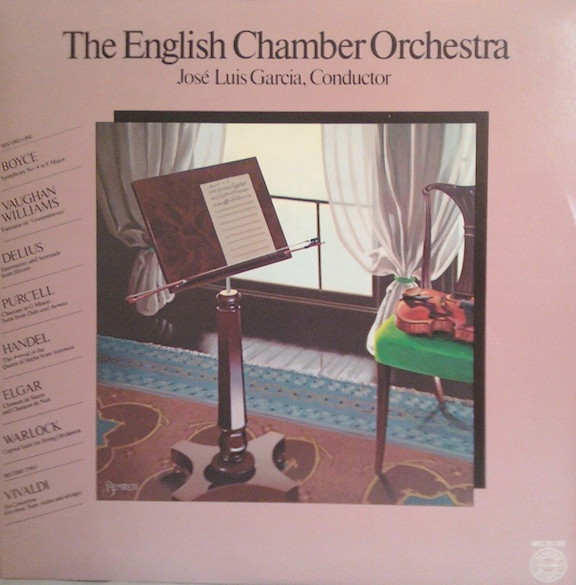 English Chamber Orchestra, José-Luis Garcia - William Boyce / Ralph Vaughan Williams / Frederick Delius / Henry Purcell / Georg Friedrich Händel / Sir Edward Elgar / Peter Warlock / Antonio Vivaldi-0