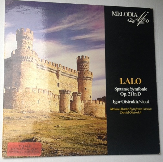 Édouard Lalo, Igor Oistrach /Viool, Большой Симфонический Оркестр Всесоюзного Радио, David Oistrach-0