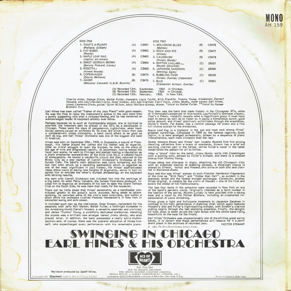 Earl Hines And His Orchestra-1